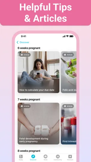 Pregnancy + | Tracker App iPhone Screenshot 7