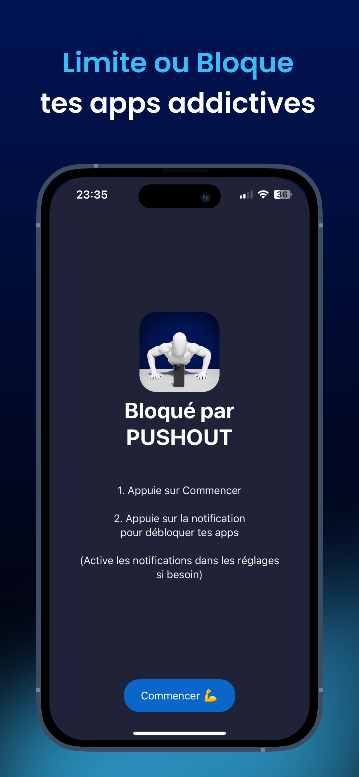 Pushout: Bloqueur & Pompes