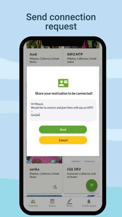 MyTrailPals Screenshot