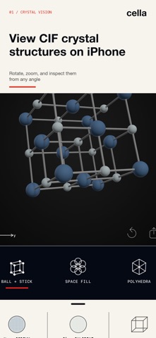 cella — Crystal Viewer Screenshot 1 of 4