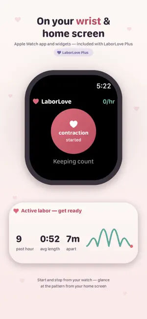 LaborLove: Contraction Timer screenshot 3