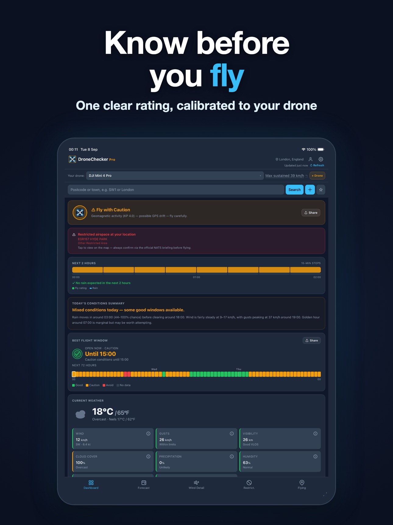 Screenshot 7 of DroneChecker: UK Drone Weather