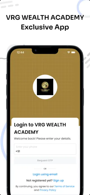 VRG Wealth Academy screenshot 1