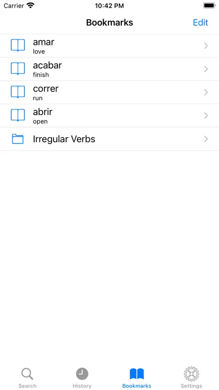 Los Verbos - Spanish Verbs screenshot 5 of 10