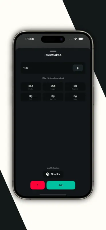 devfour™ calories+ screenshot 6 of 9