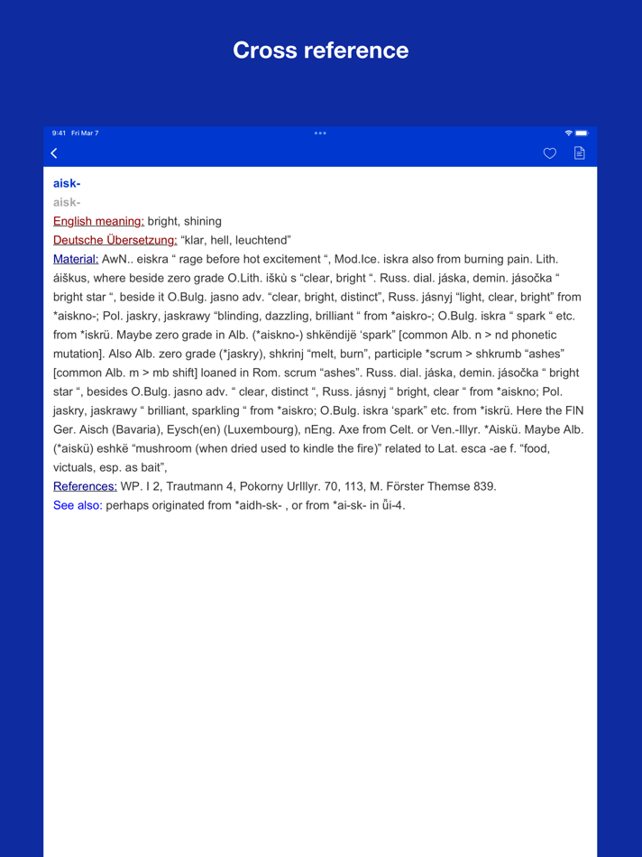#3. Proto Indo European Etymology (iOS) 由: Trang Hoai