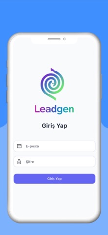 Leadgen App iPhone screenshot