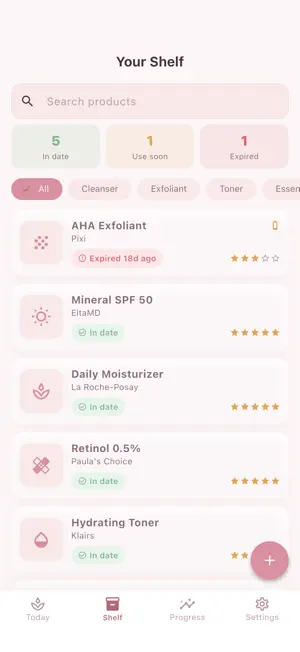 Skinuary: Skincare Routine screenshot 3