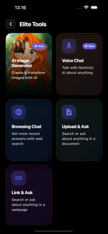 Gemicici AI - Chatbot Screenshot 2 of 4
