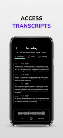Agogee: AI Sales Notes Screenshot 4 of 6