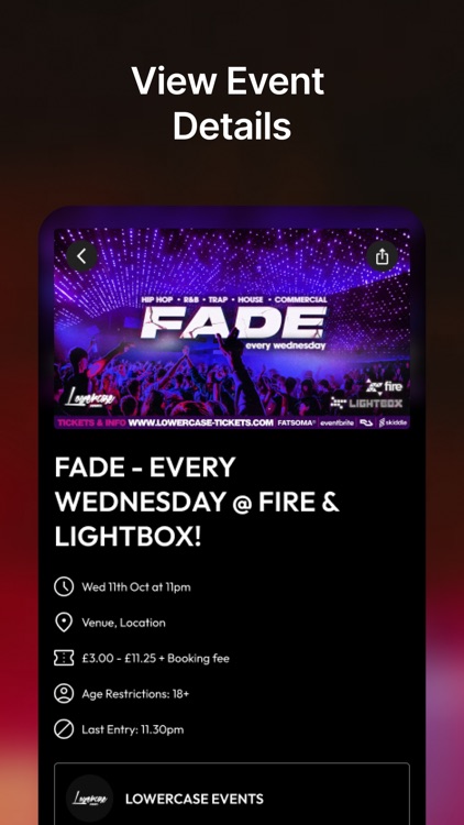 Lowercase Events screenshot-5