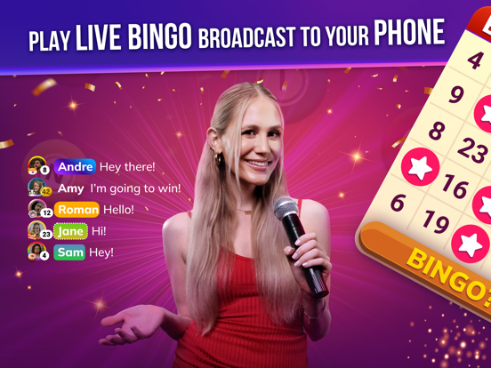 Screenshot #4 pour Live Play Bingo: Real Hosts!