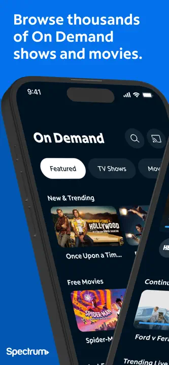 Spectrum TV : capture d’écran 1 sur 5