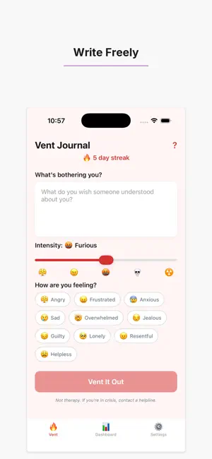 Vent Journal - Let It Out screenshot 3