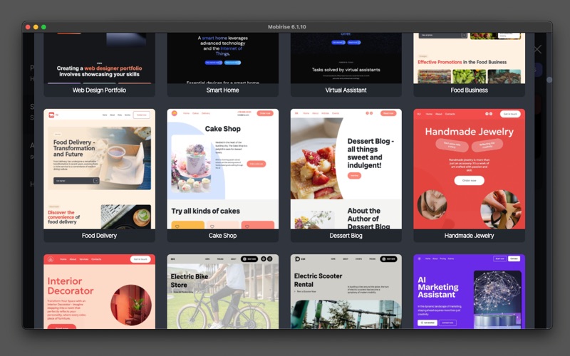 Mobirise Pro: Website Builder screenshot 4