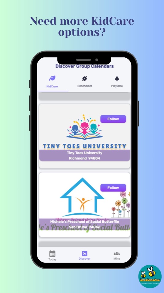 #3. Play Date Care - KidCare (iOS) By: Play Date Care Inc.