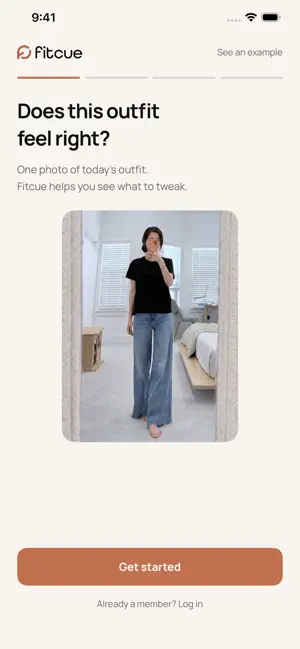 fitcue. screenshot 1
