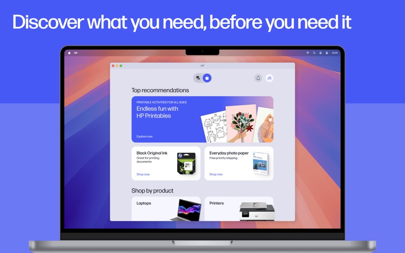 HP: Print and Support screenshot 3