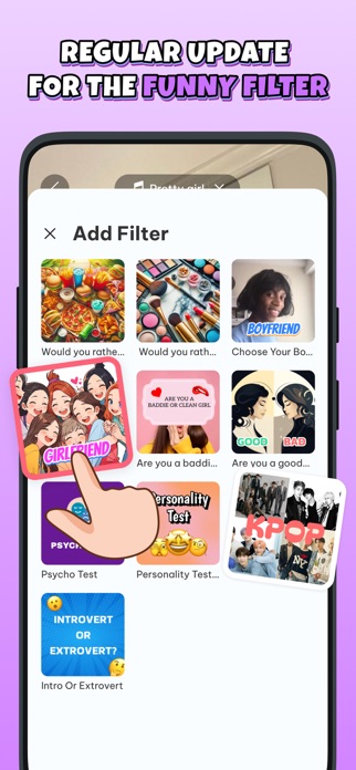 This Or That Test: Fun Filter Screenshot 1 of 5