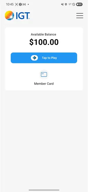 IGT Club Digital Card screenshot 2