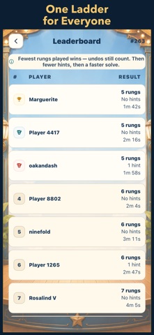 Wordward: Daily Ladder screenshot 4