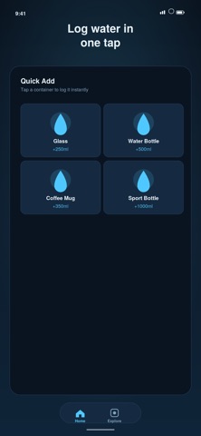 HydroCalm iPhone screenshot