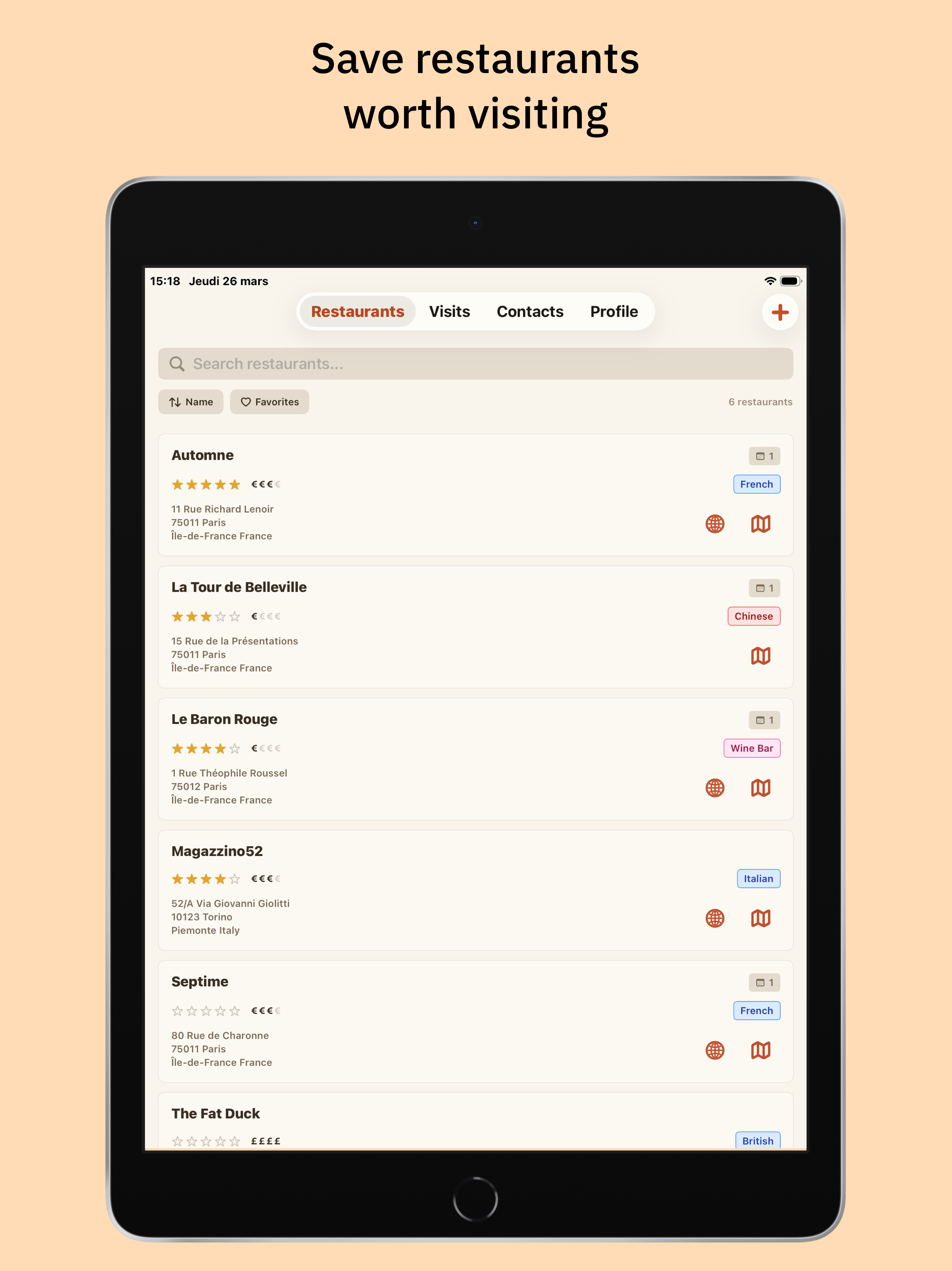 BentoBook – Restaurant Diary screenshot 9
