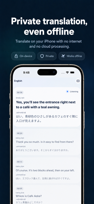 Translate Speech Live Screenshot 2 of 5