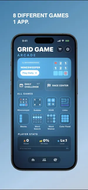 Grid Arcade screenshot 1