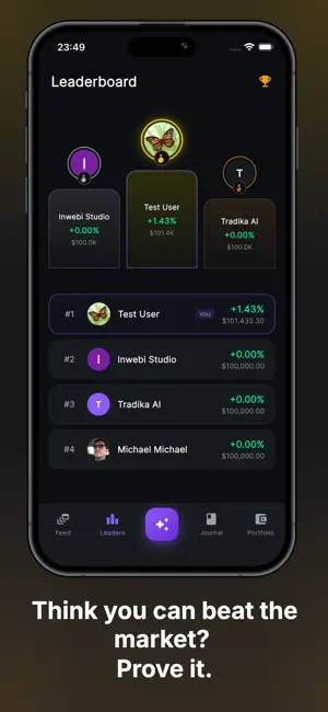 Tradika.AI: Trading Simulator screenshot 4