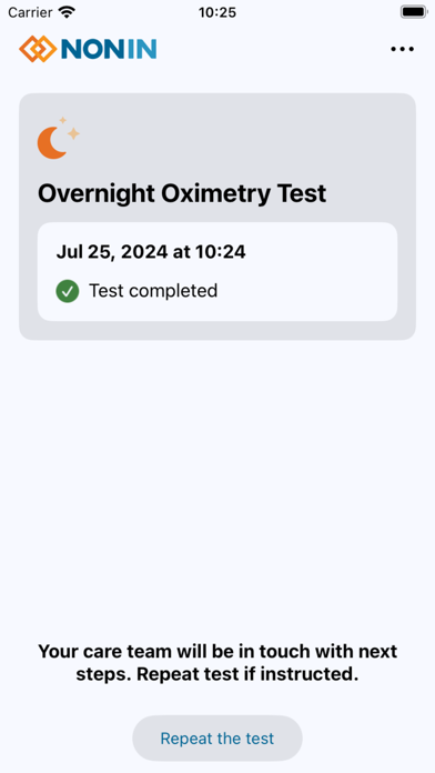 Nonin Health iPhone screenshot 4 - Medical app
