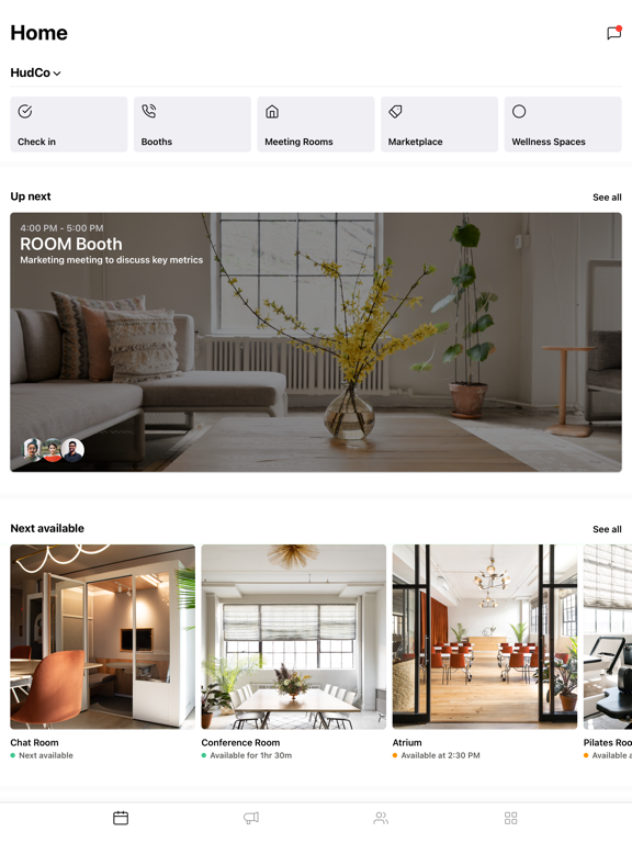 HudCo iPad screenshot 1 - Productivity app
