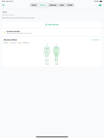 StayFit - AI Health & Fitness iPad screenshot