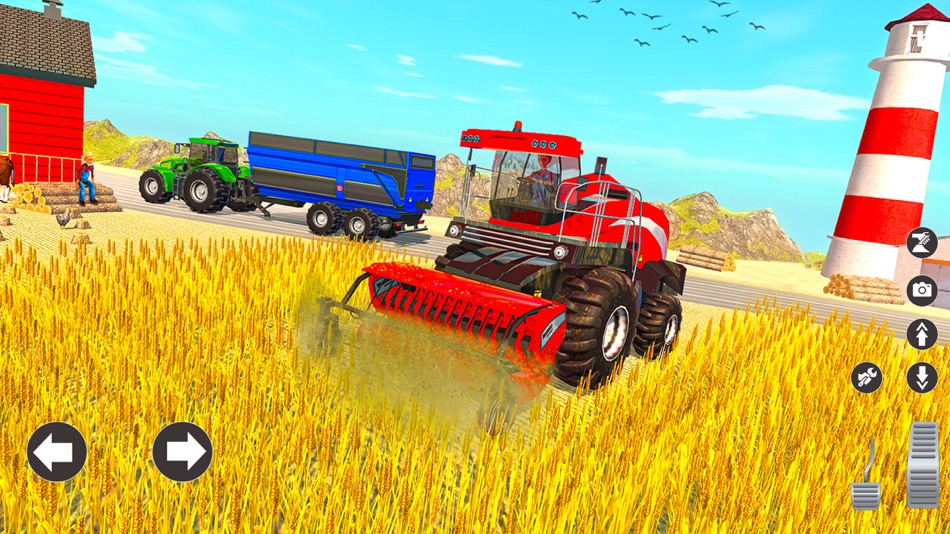 #2. Farm Harvesting Simulator Game (iOS) 由: Muhammad Ans Irshad