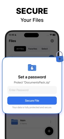 Zip,7z,RAR Extractor - Unzip iPhone screenshot