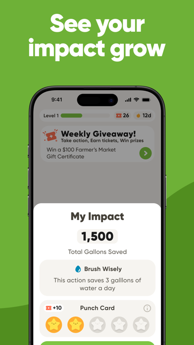 Dashboard.Earth Climate Action Screenshot