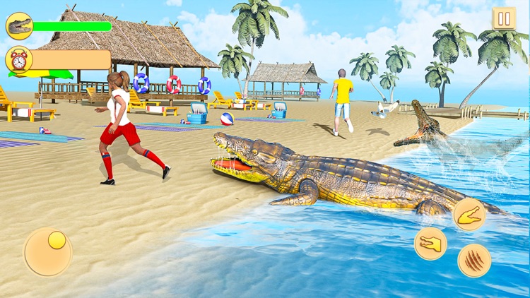 Crocodile Animal Life Game 3d