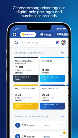 Скриншот Turkcell на iPhone 4