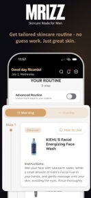 MRIZZ - Men’s Skincare screenshot