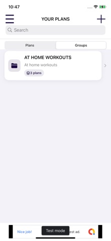 PumpPal-Physical Activity logs screenshot