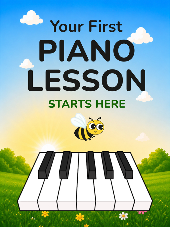 Bees Keys - First Piano Lesson