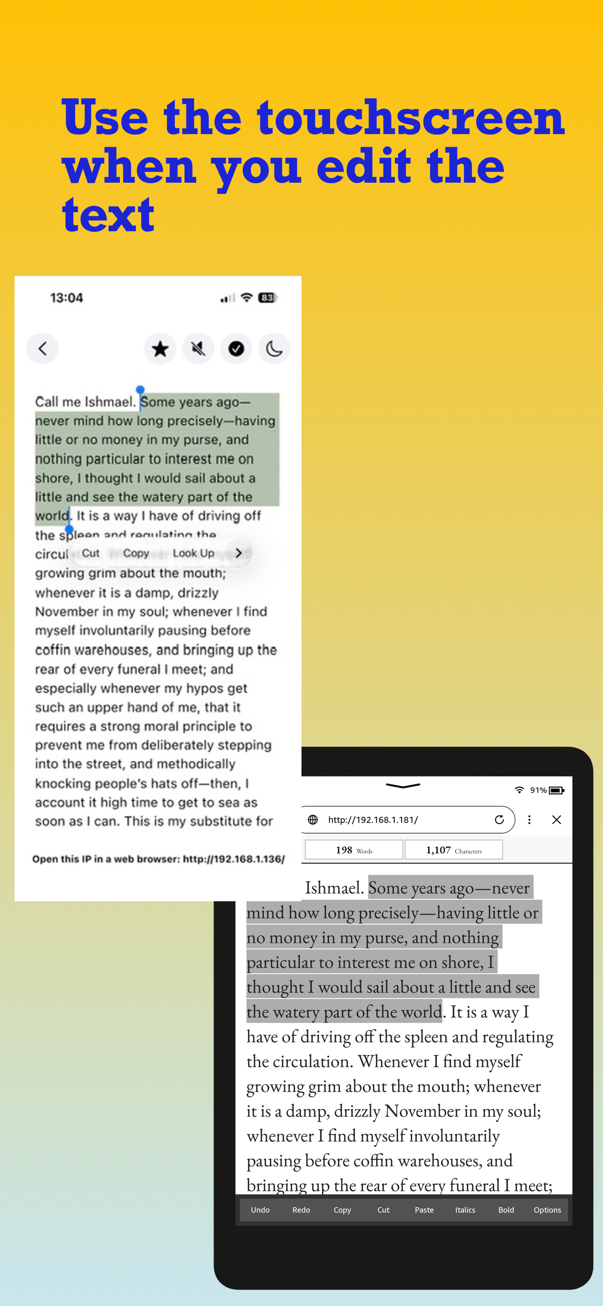 inkScript screenshot 2