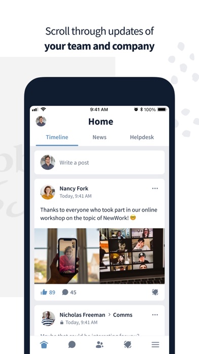 HobbyYou – Mitarbeitenden-App Screenshot