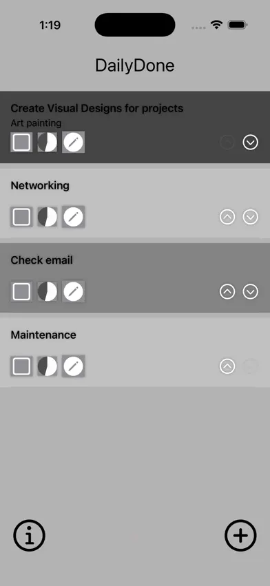 Daily Done Do List screenshot 3