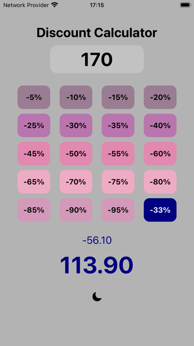 Screenshot #2 pour Discount % Calculator