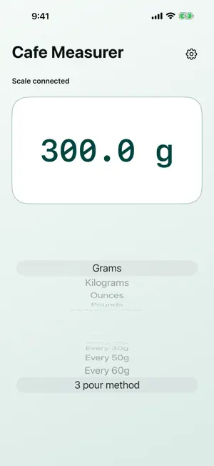 Cafe Measurer screenshot 2