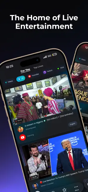 WhosLive: Live Streaming screenshot 1