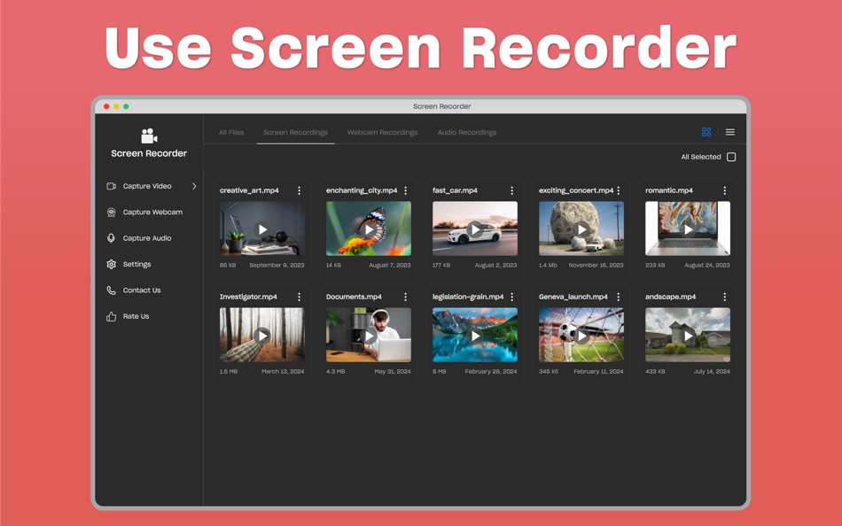 #9. Screen Recorder: Record Audio (macOS) By: Samia Asif
