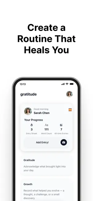 Gratitude AI Journal Daily screenshot 1