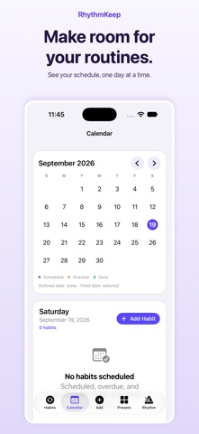 RhythmKeep: Habit Tracker Screenshot 7 of 7